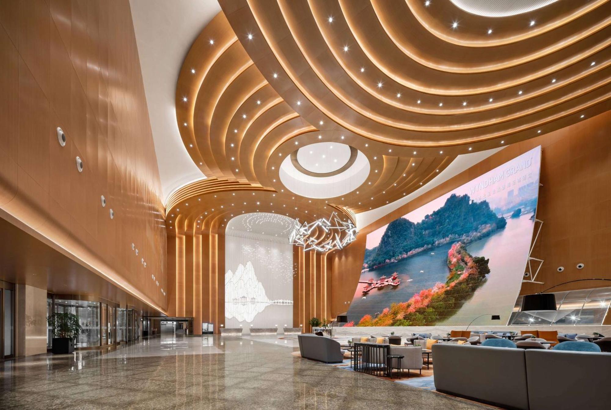Wyndham Grand Zhaoqing Downtown Hotel Buitenkant foto