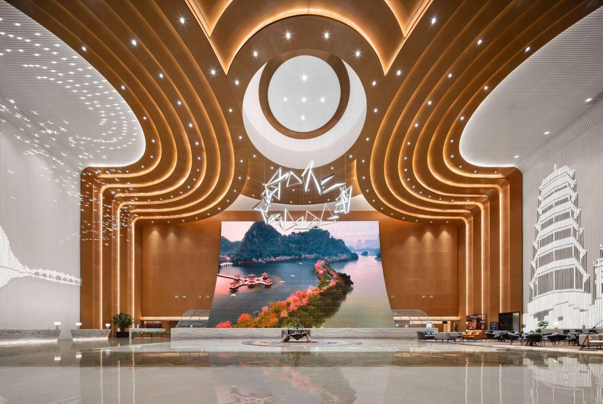Wyndham Grand Zhaoqing Downtown Hotel Buitenkant foto