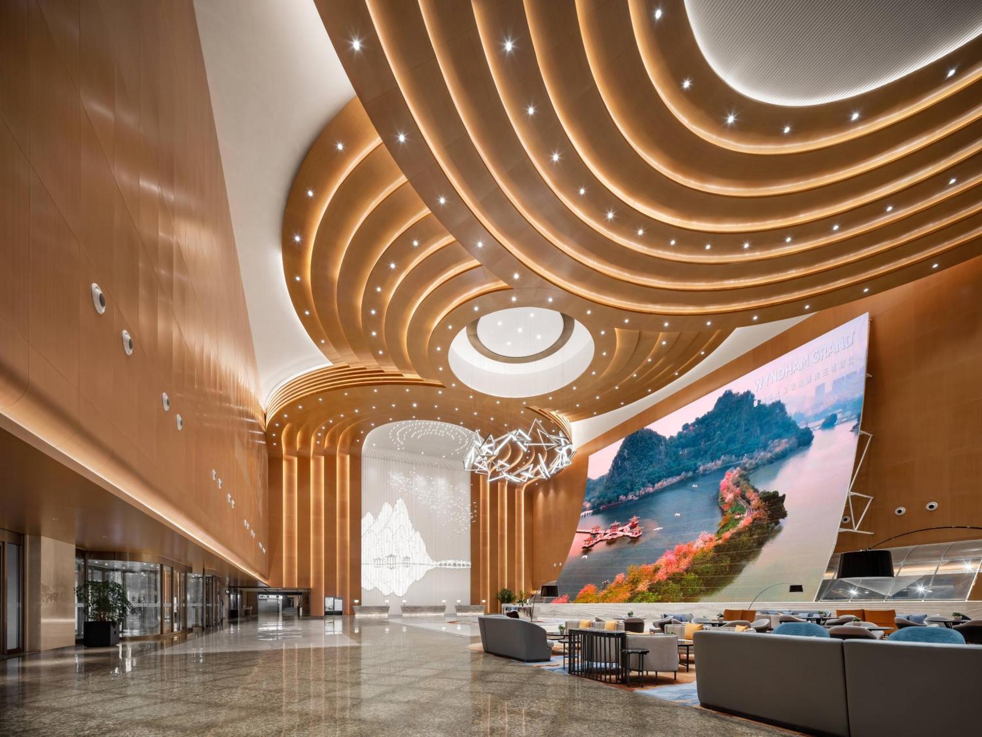 Wyndham Grand Zhaoqing Downtown Hotel Buitenkant foto